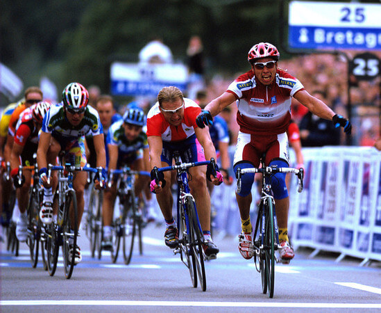 Vainsteins winning the 2000 World Championship on a Merak